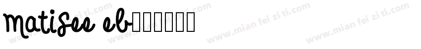 matisee eb字体转换